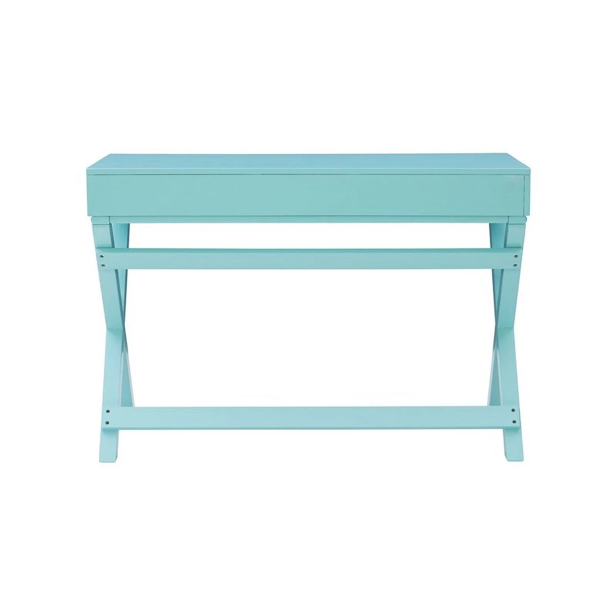 Blue Wood Writing Desk L202