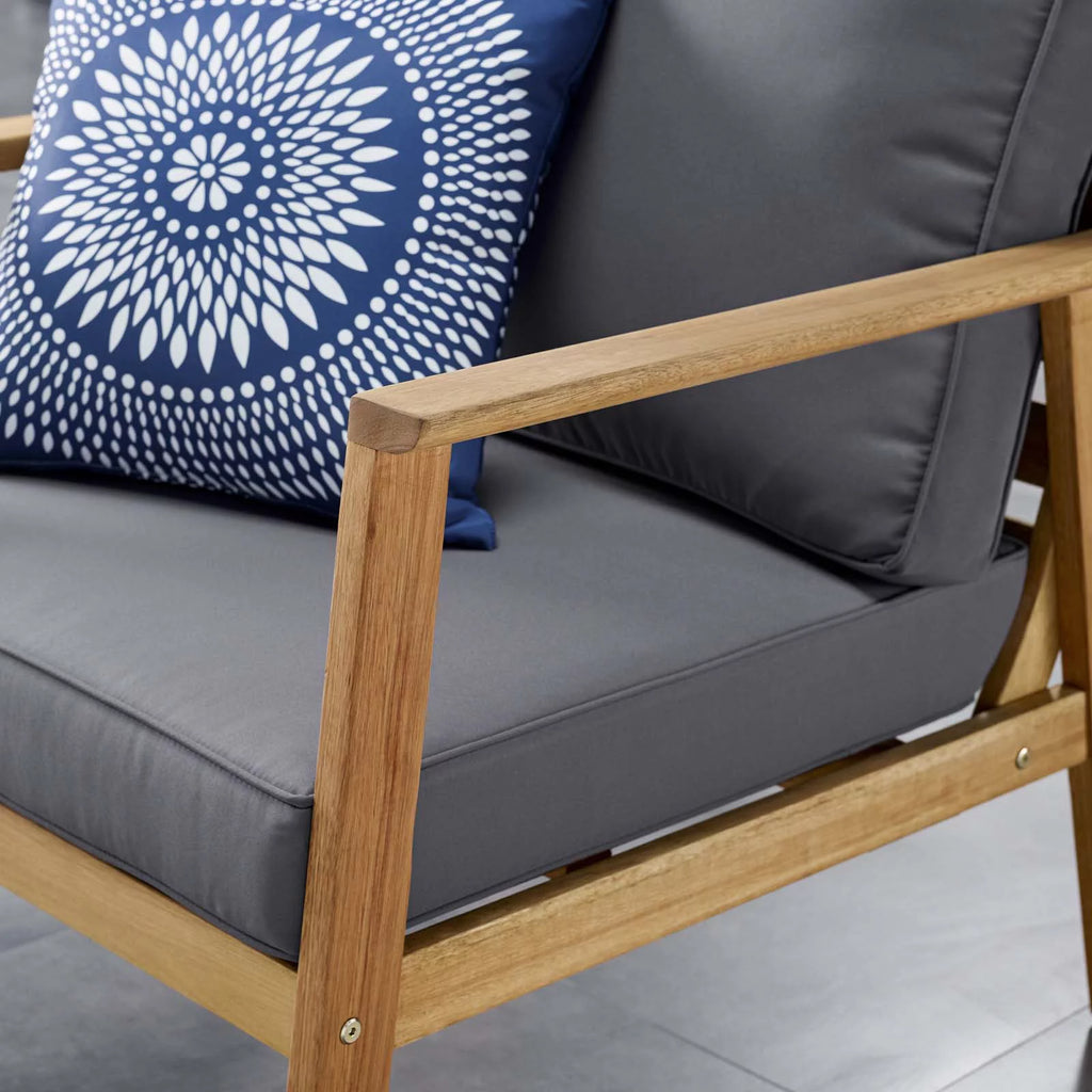 Natural Gray 4 Piece Outdoor Furniture Set F26571