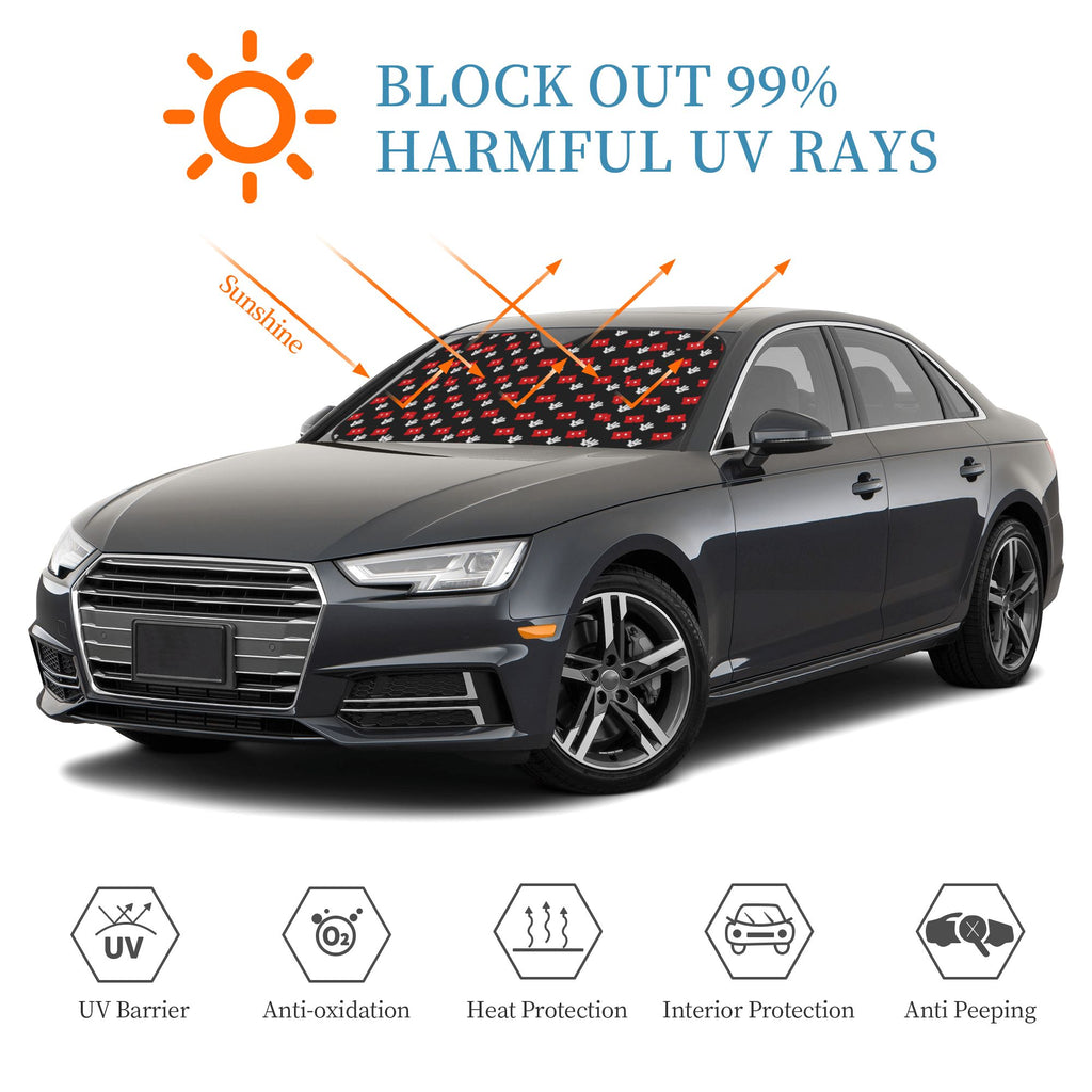 Medium Size Car Sun Shades Front Windshield P2571