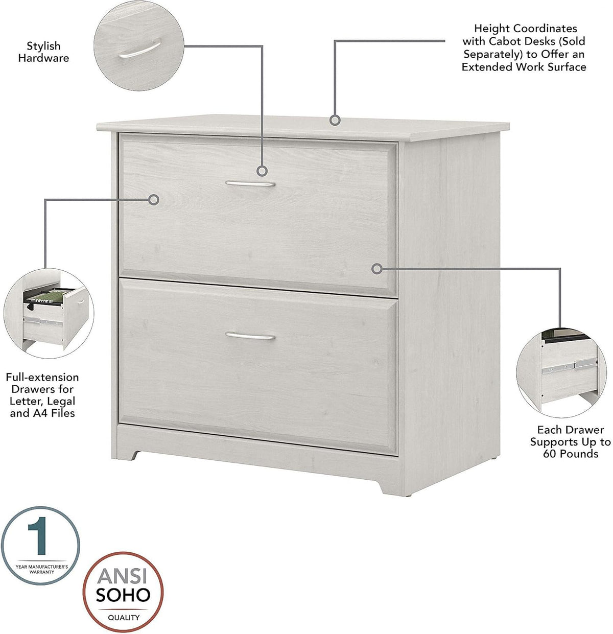 Lateral File Cabinet U361