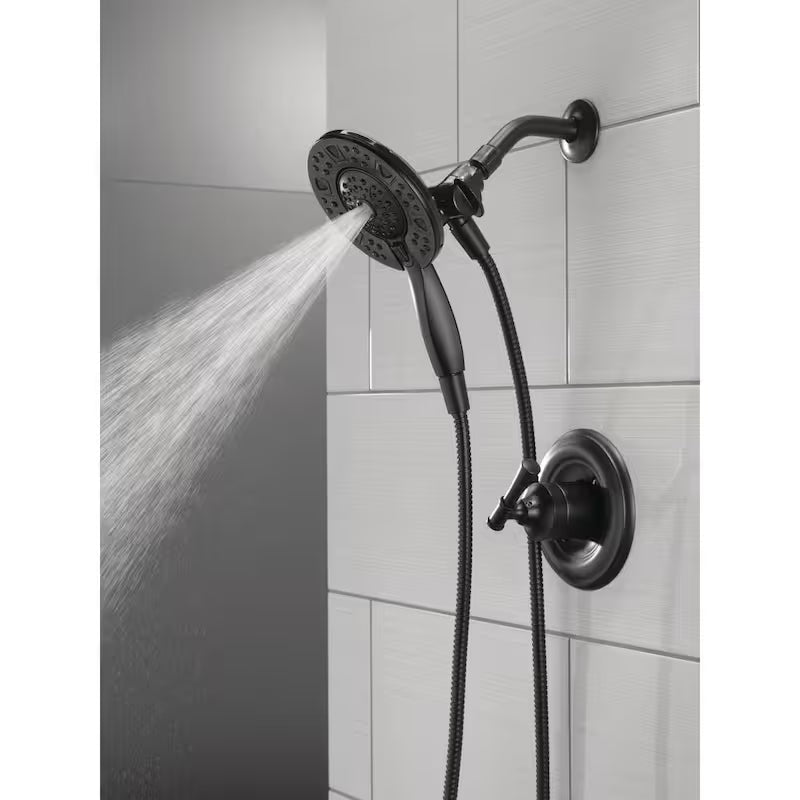 Single-Handle 4-Spray Shower Faucet 1.75 GPM Matte Black X952