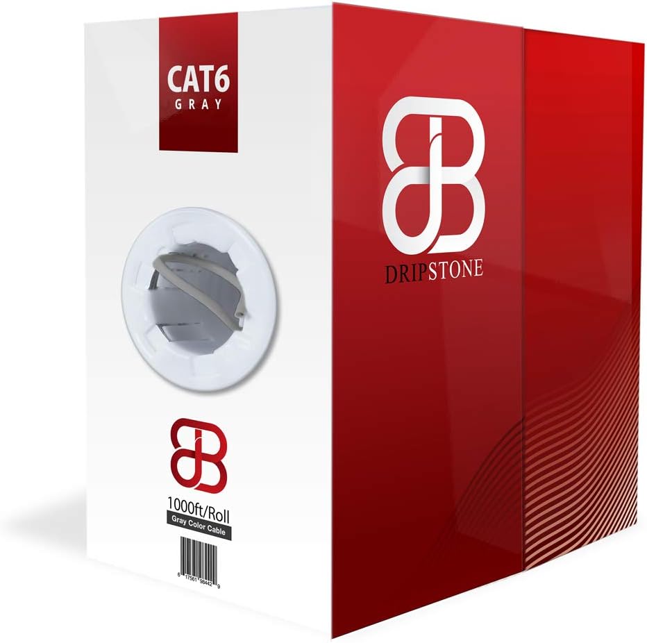 Cat6 Utp Solid Cable 1000-feet White U983