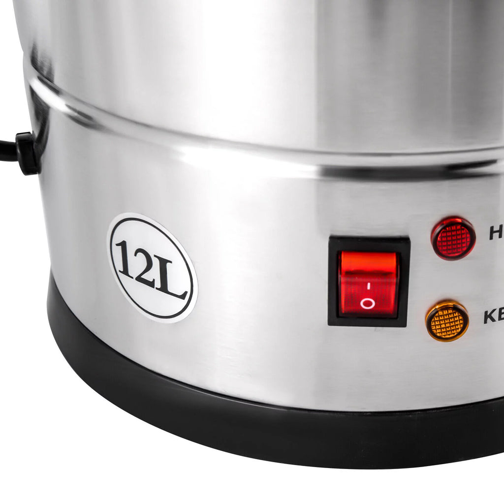 Commercial Grade Stainless Steel 12L Coffee Urn H5736