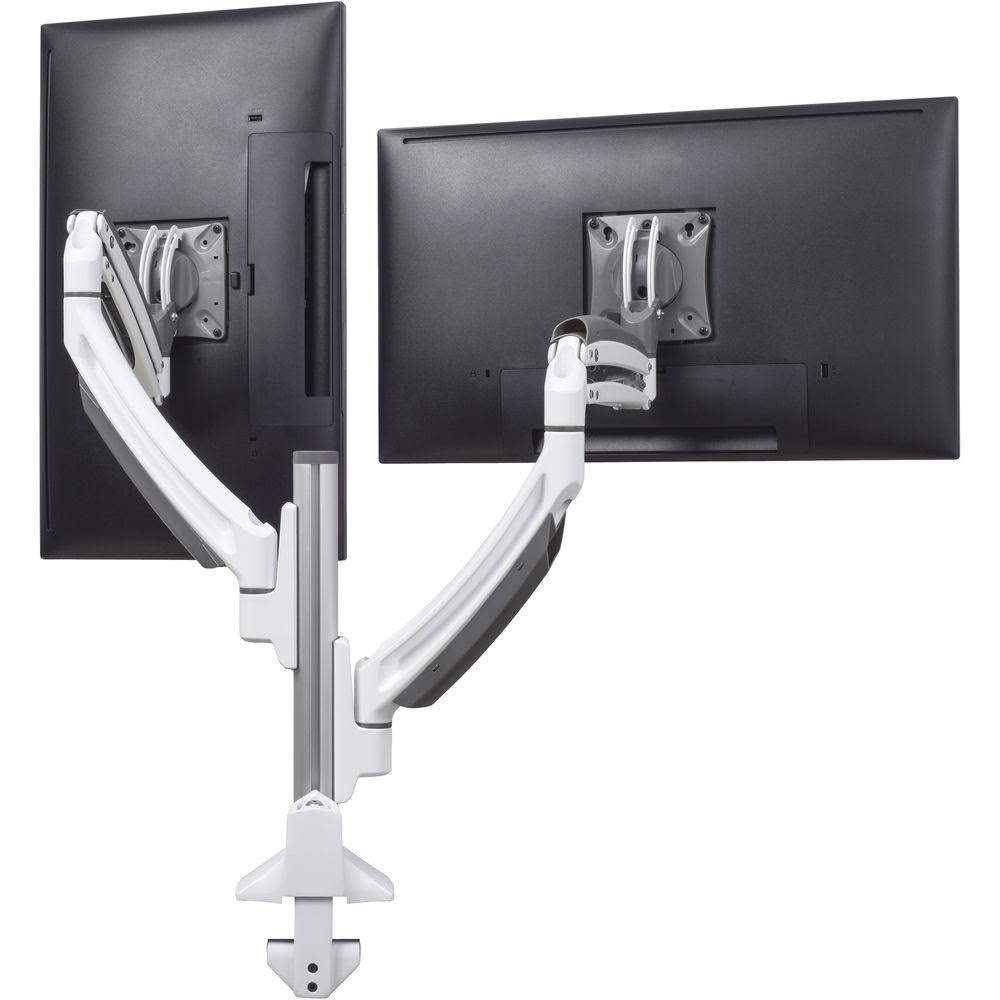 White Dual Dynamic Column Mounts G5006