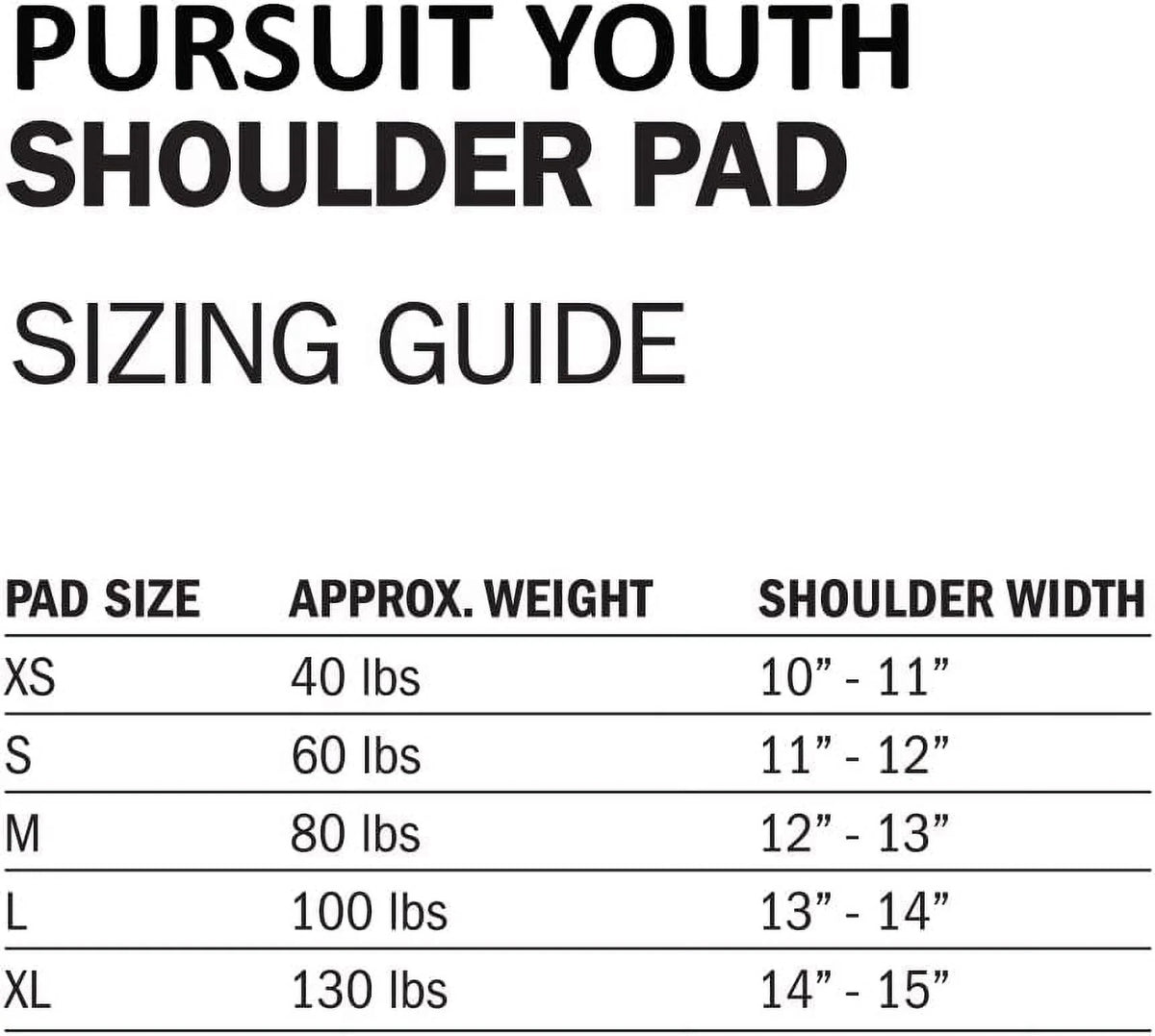 Youth Football Shoulder Pads, Blue and Red, Medium A7904
