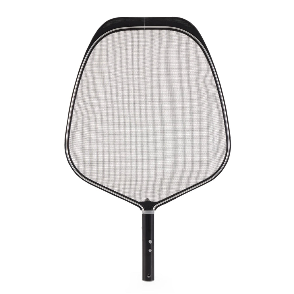 Aluminum Deep Leaf Rake Pool Skimmer Head with Mesh Bag I156922
