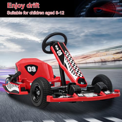 36V Electric Go Kart 350W Drift Kart 16 MPH K550312