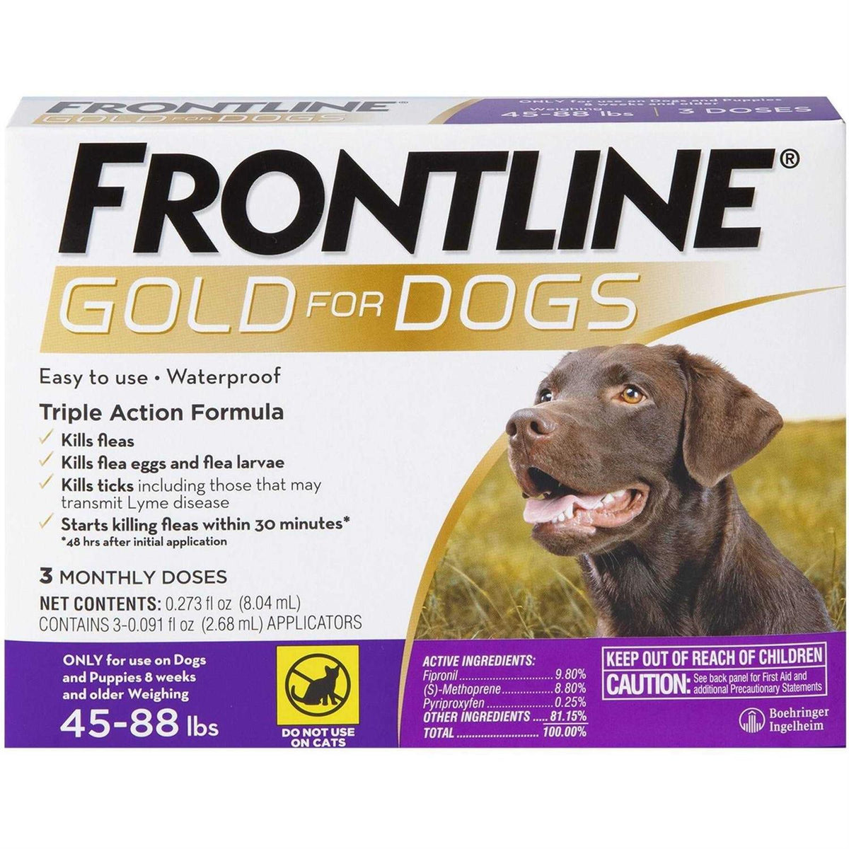 FRONTLINE Gold for Dogs W833