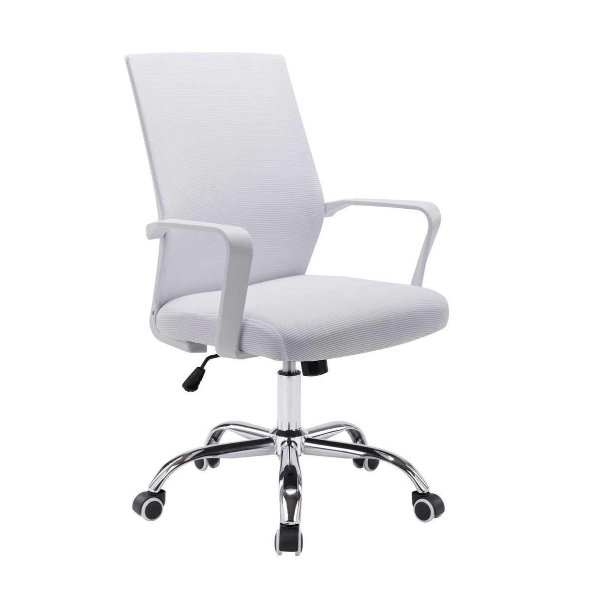White Mesh Adjustable Height Swivel Office Chair K359682