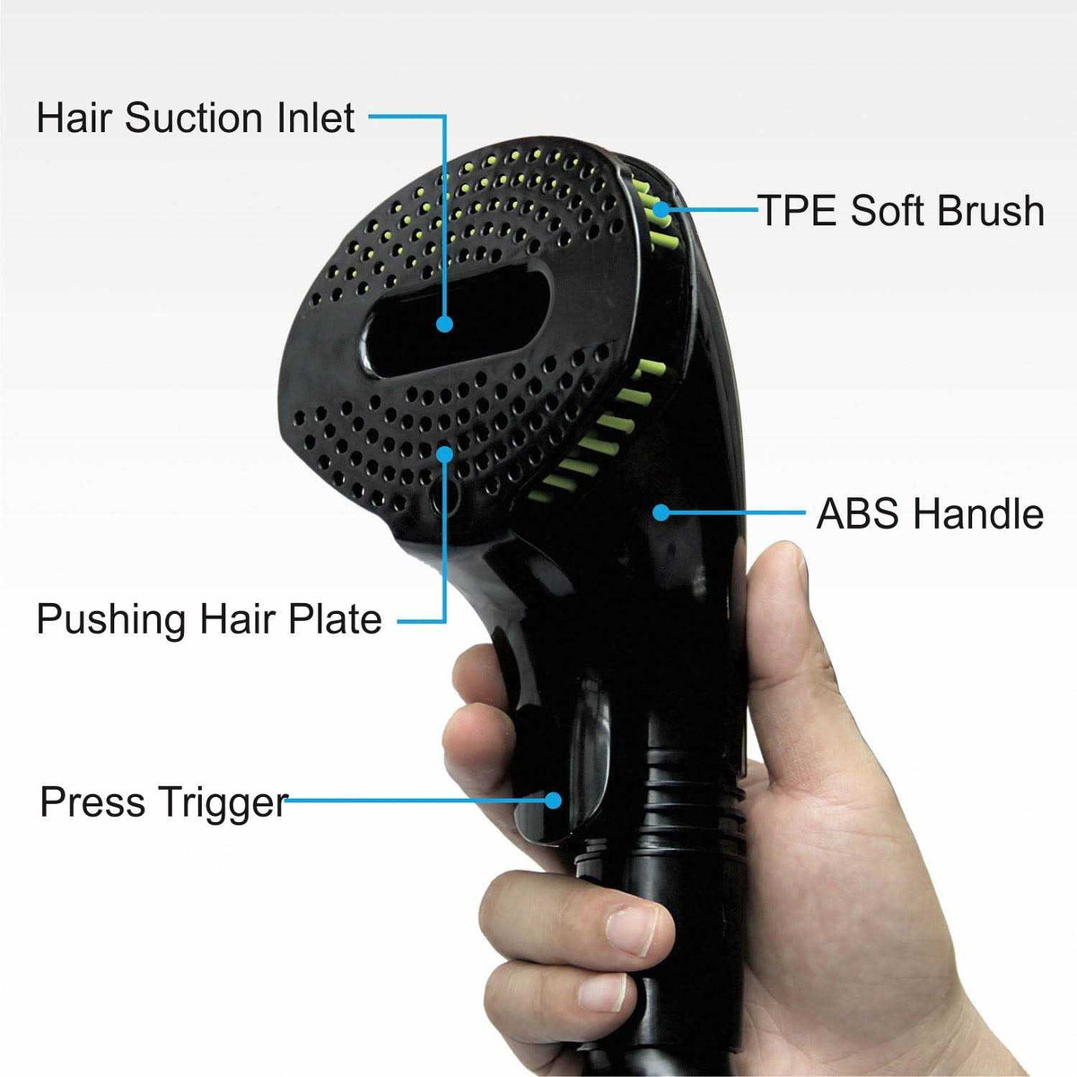 Pet Vacuum Grooming Brush Hair Shedding Deshedding Attachment Tool Kit N134