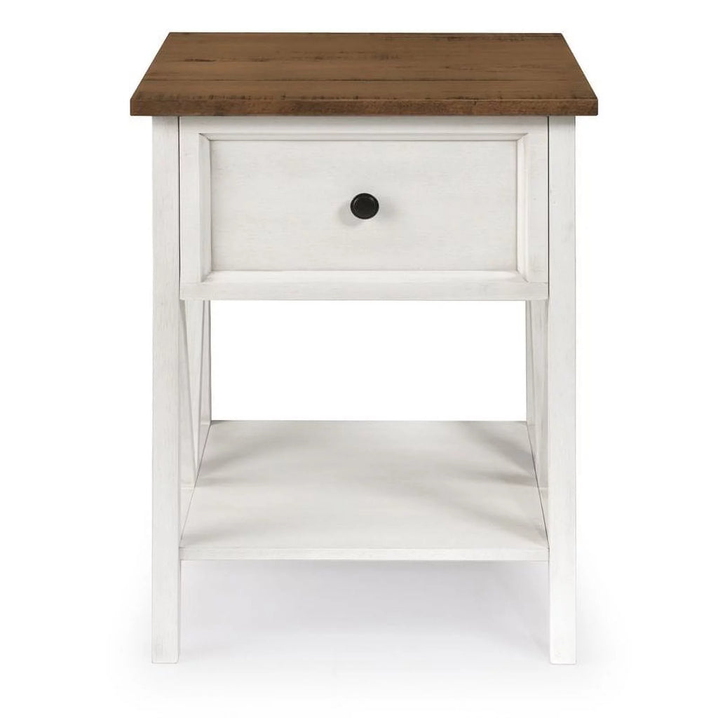 3 Piece Living Room Set with Storage Console and 2 End Tables U8179