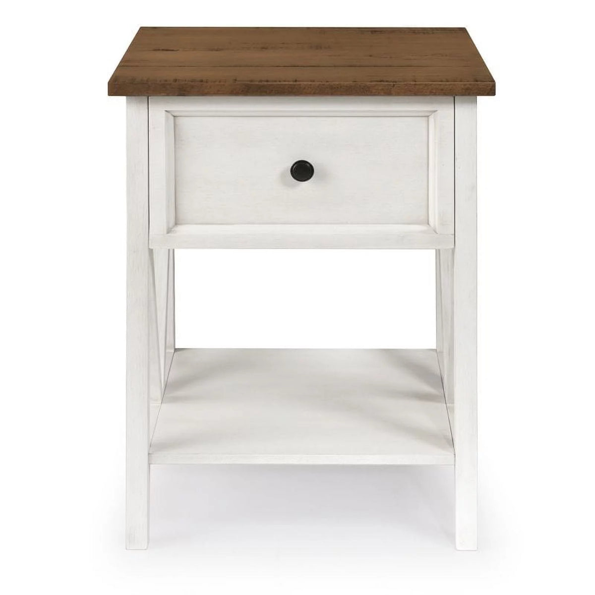 3 Piece Living Room Set with Storage Console and 2 End Tables U8179