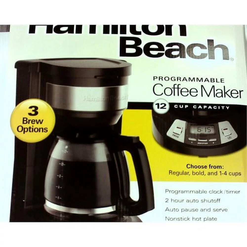 12 Cup Programmable Coffee Maker E73031