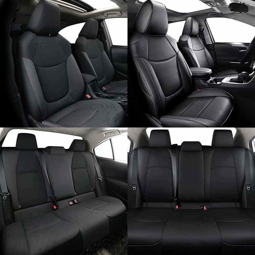 Waterproof Faux Leather Full Set Car Seat Covers H909267