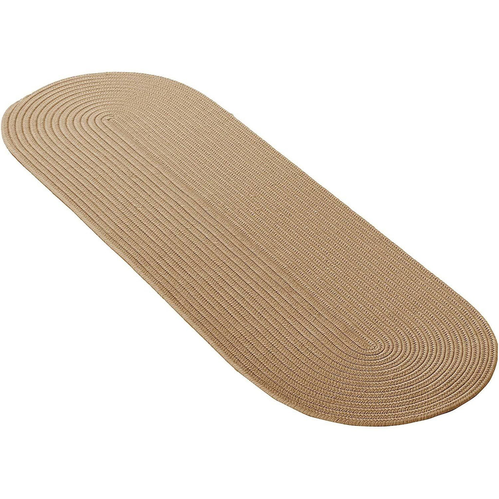 Cuban Sand 3' Round Braided Rug K24891