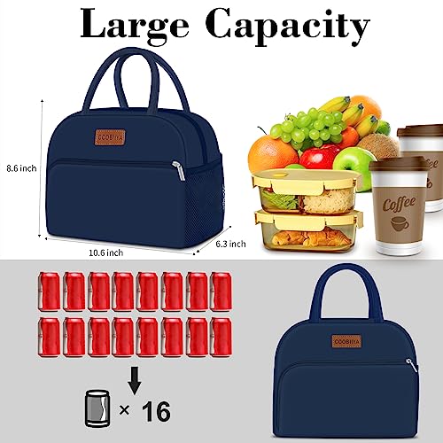 Black Insulated Leakproof Lunch Box Y54920